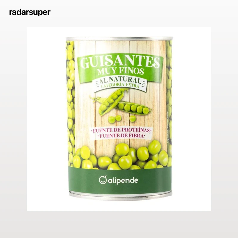 Guisantes Alipende lata 250g muy finos