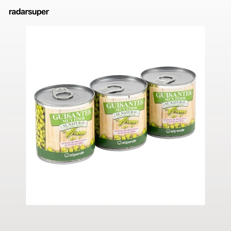 Guisantes muy finos categoria primera Alipende pack 3