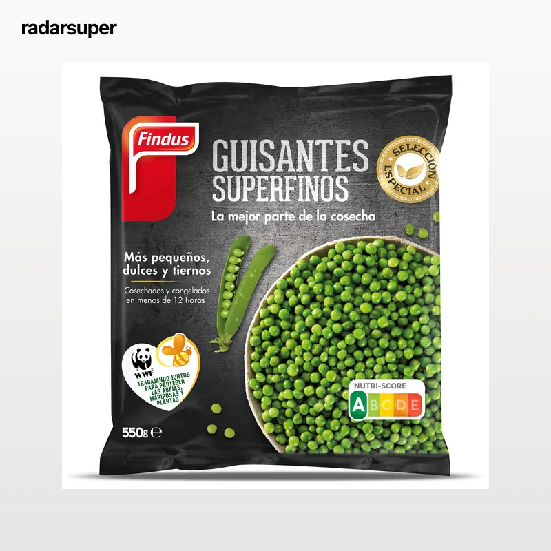 Guisantes superfinos Findus 550 g