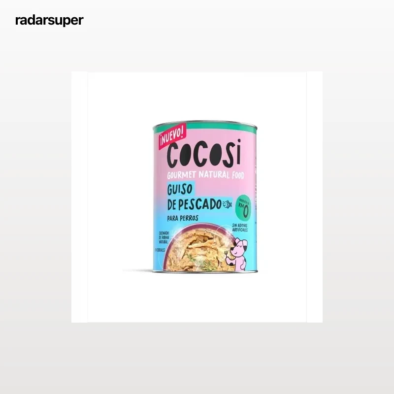 Guiso de pescado para perros Cocosi 400 g.
