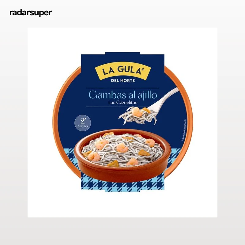 LA GULA DEL NORTE Cazuela con gambas 230 g.