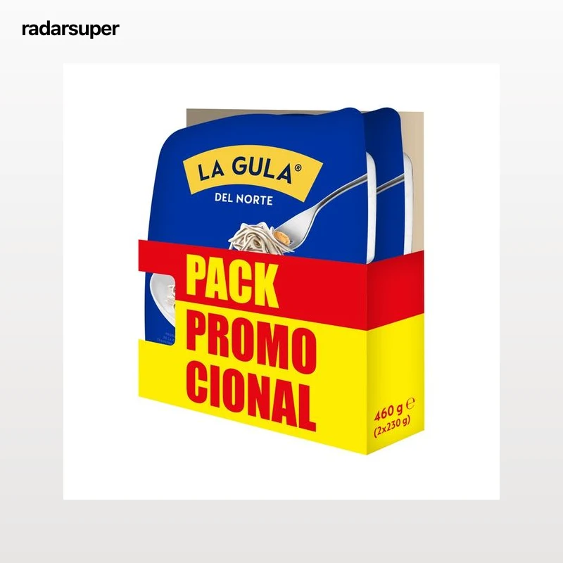 LA GULA DEL NORTE Sucedáneo de angulas LA GULA DEL NORTE 2 x 230 g.