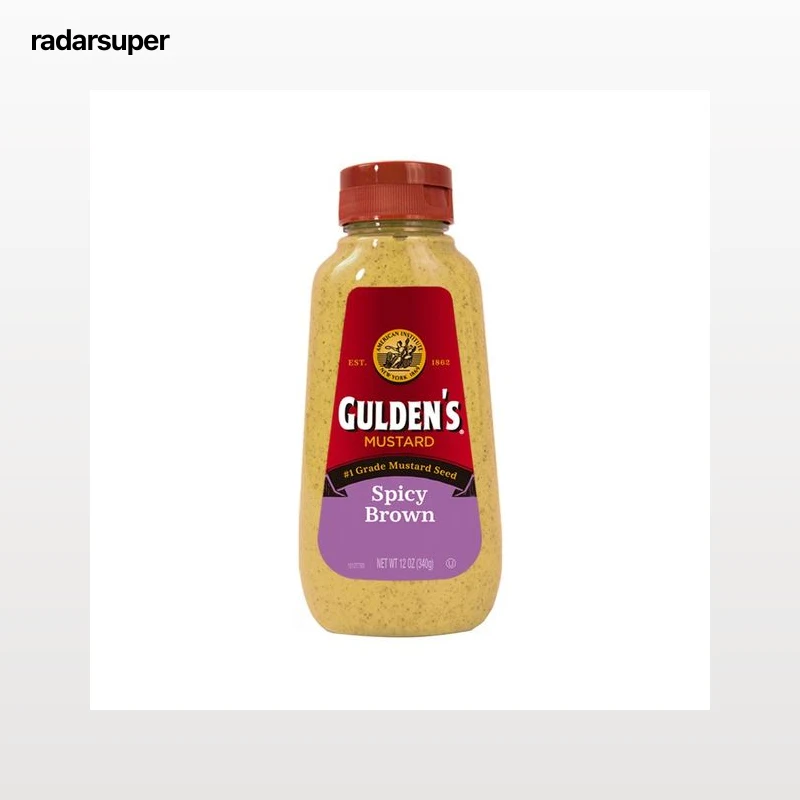 GULDEN"S Mostaza americana bote de 340 g