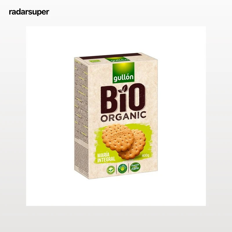 GULLÓN BIO Galletas María integrales ecológicas 400 g.