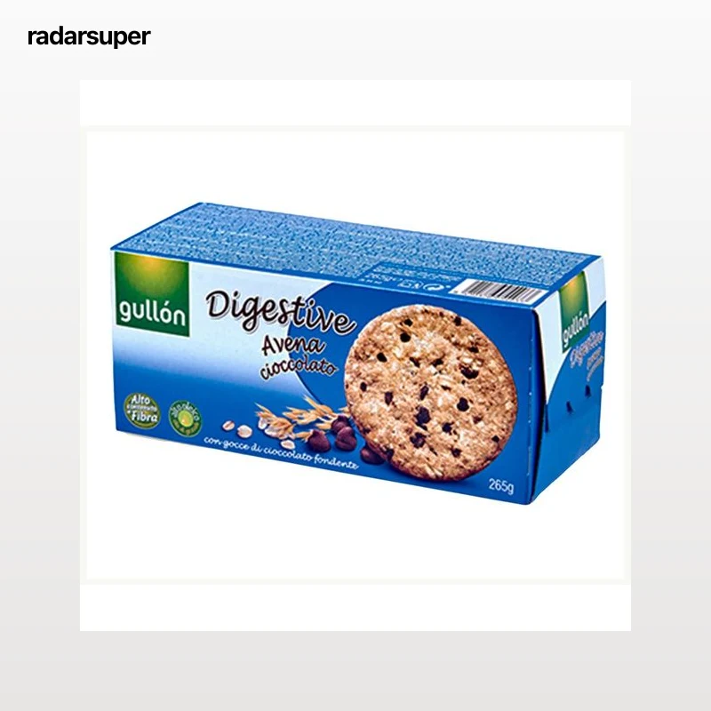 GULLÓN Galleta digest avena-chocolate 265 g