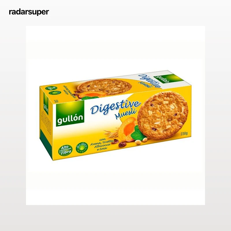GULLÓN Galleta digest muesli 230 g