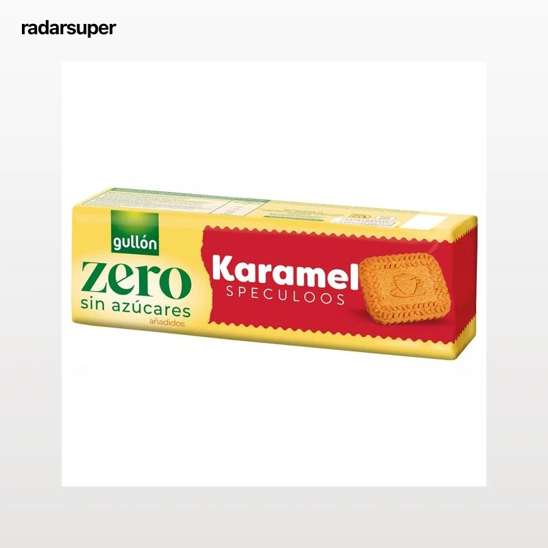 GULLÓN Galleta karamel speculoos zero 190 g.