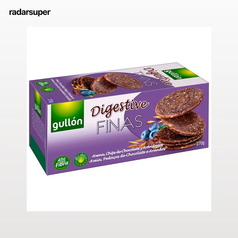 GULLÓN Galletas Digestive finas 270 g.