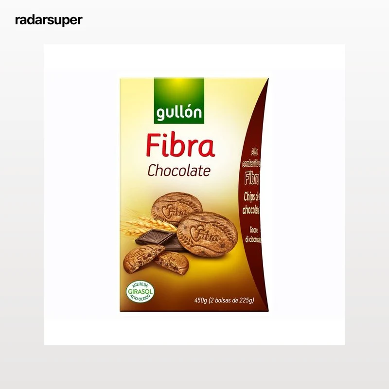 GULLÓN Galletas de fibra 450 g.