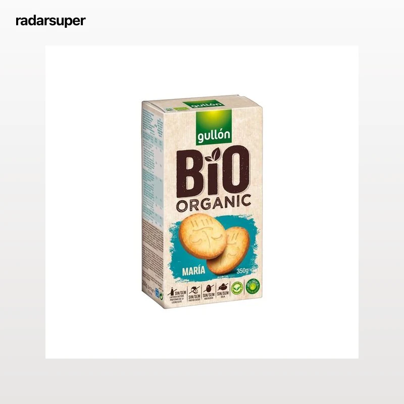 GULLÓN Galletas María ecológicas GULLÓN BIO ORGANIC 350 g.