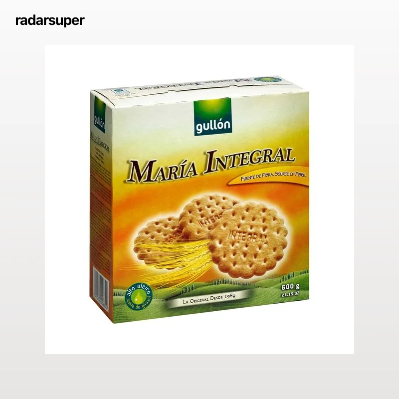 GULLÓN Galletas María integral 600 g.