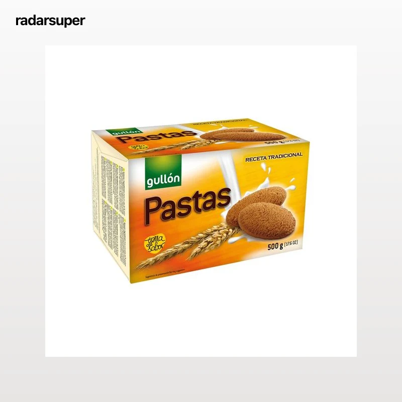 GULLÓN Surtido de pastas tradicionales de coco 500 g.
