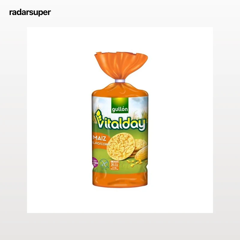 GULLÓN Tortitas de maíz 130 g.