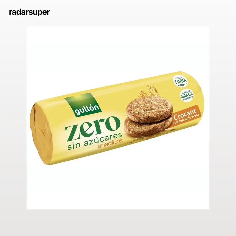 GULLON ZERO Galletas crocant 280 g.