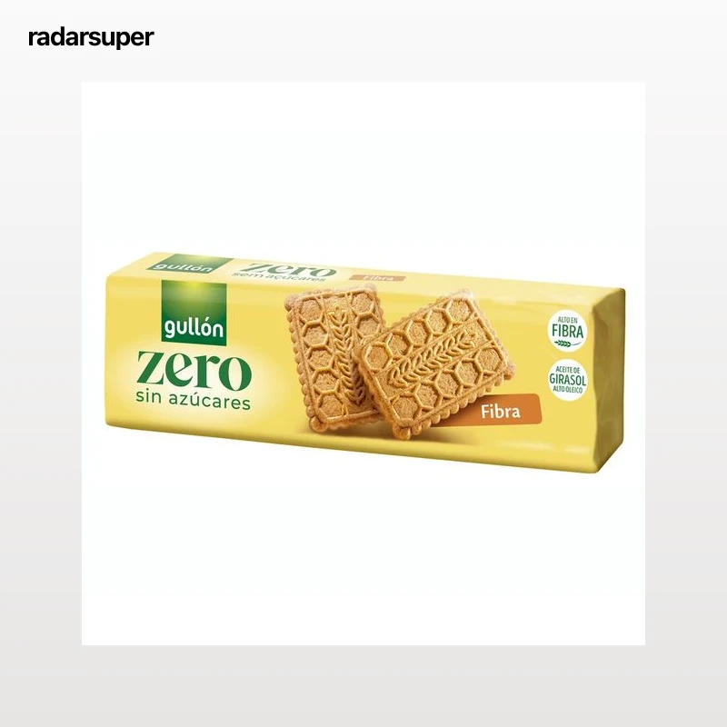GULLÓN Zero Galletas de fibra sin azúcares 170 g.
