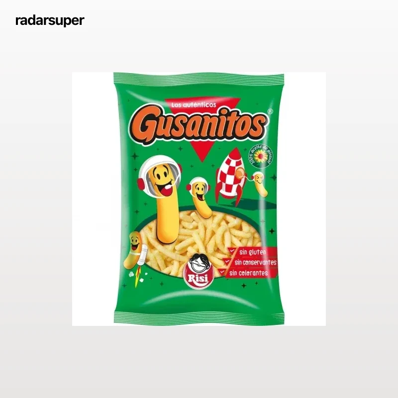 Gusanitos Risi sin gluten 85 g.