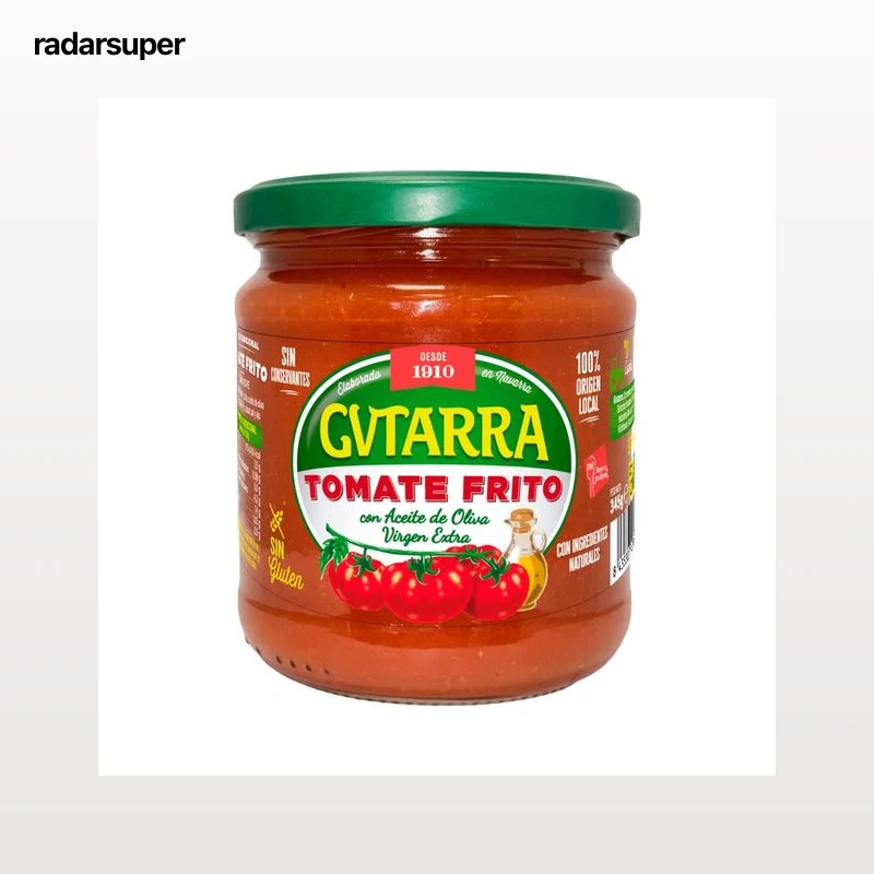 GUTARRA Tomate frito - Frasco de 345g.