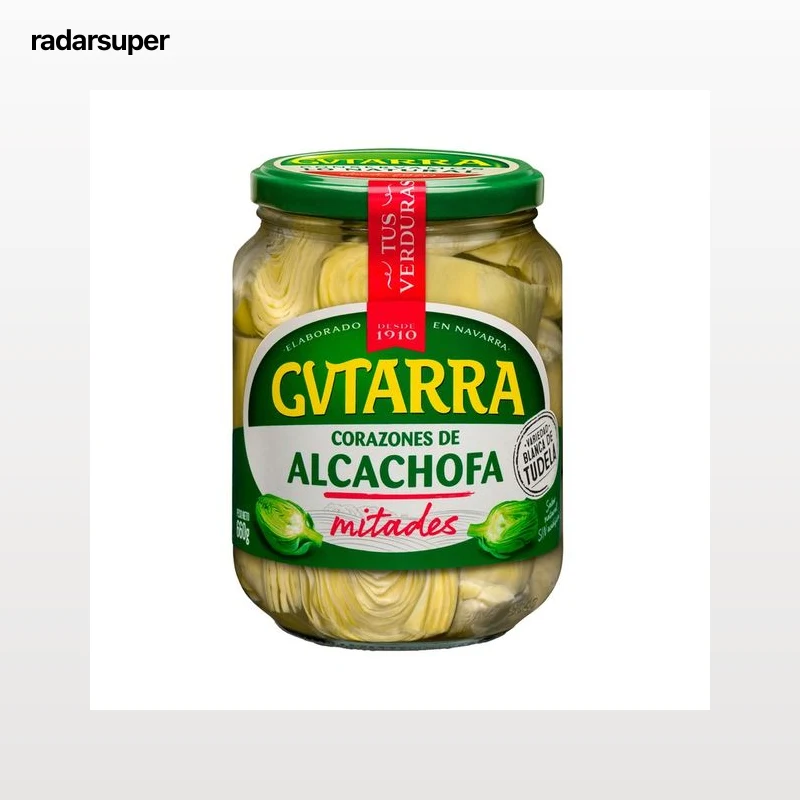 GVTARRA Alcachofas a la mitad