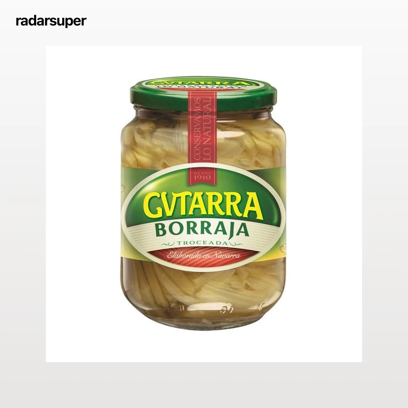 GVTARRA Borraja en tiras frasco de 400 g.