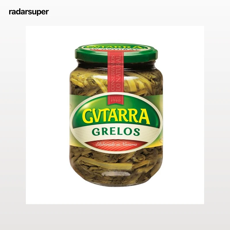 GVTARRA Grelos frasco de 425 g.