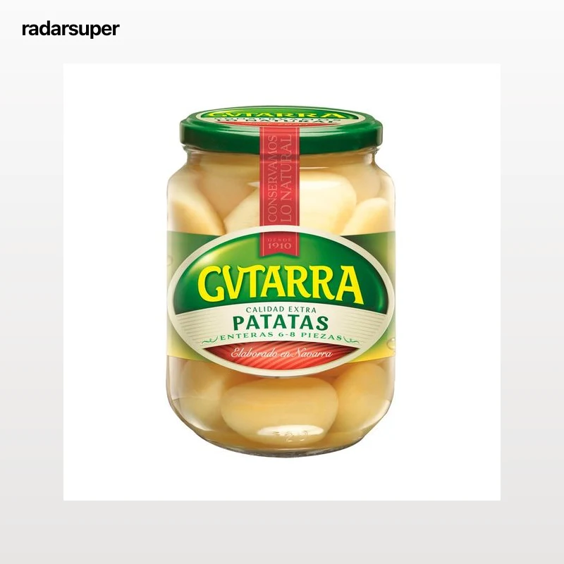 GVTARRA Patata entera extra frasco de 450 g.