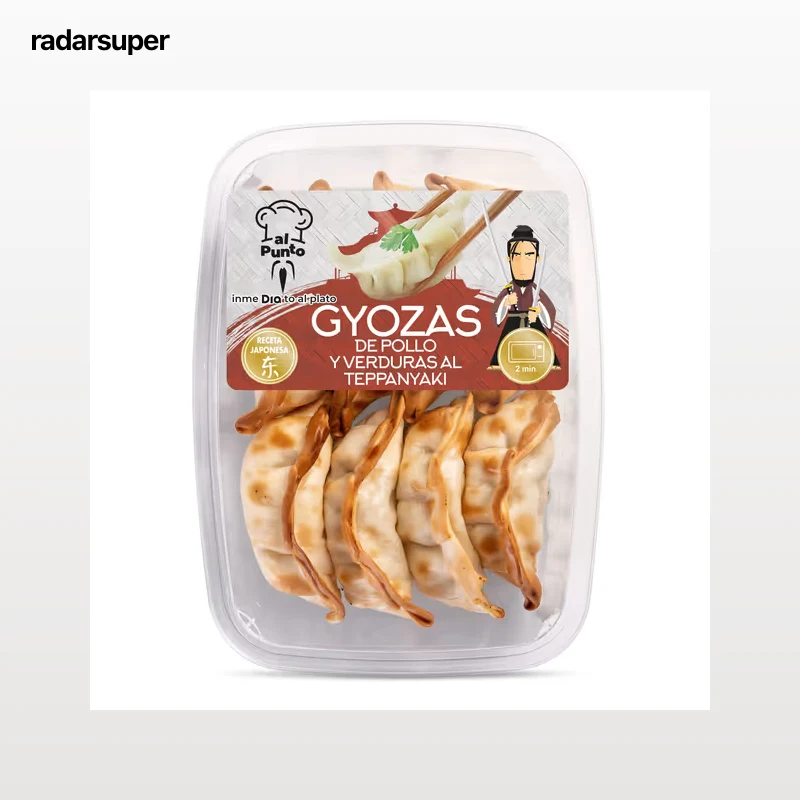 Gyozas de pollo y verduras al teppanyaki Dia Al Punto 140 g