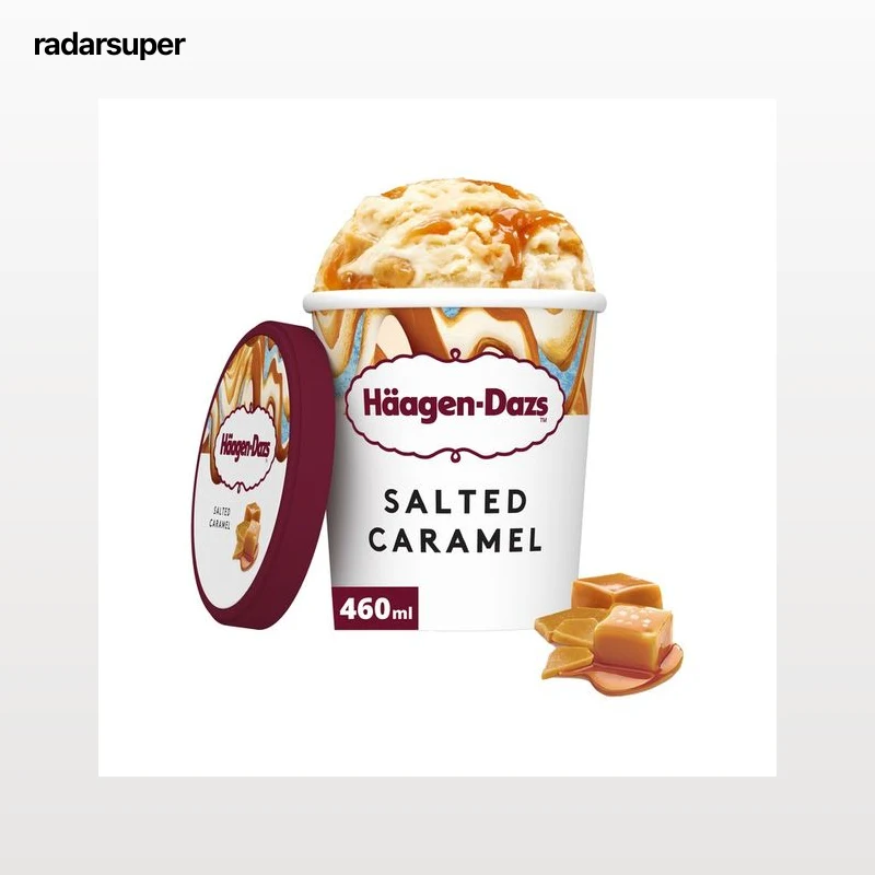 HÄAGEN-DAZS Tarrina de helado de caramelo con un toque de sal 460 ml.