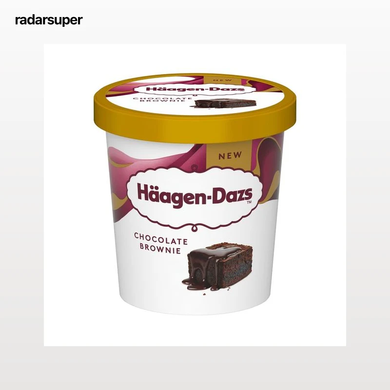 HÄAGEN-DAZS Tarrina de helado de chocolate con trocitos de brownie 420 ml.