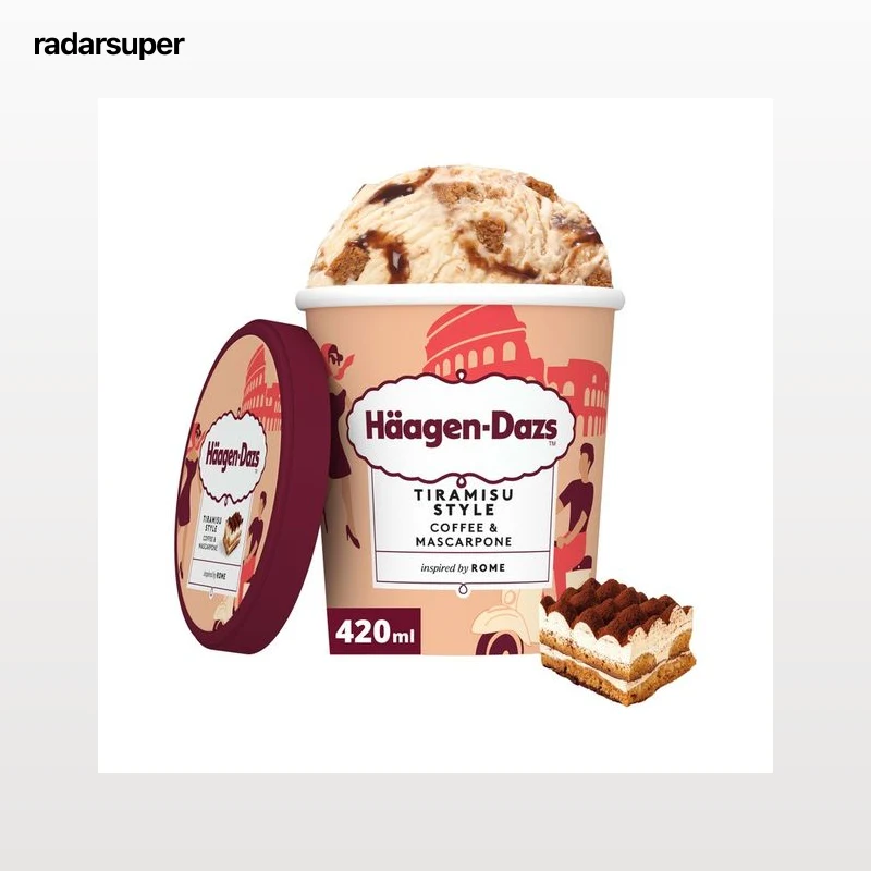 HÄAGEN-DAZS Tarrina de helado de tiramisu con café y mascarpone 420 ml.