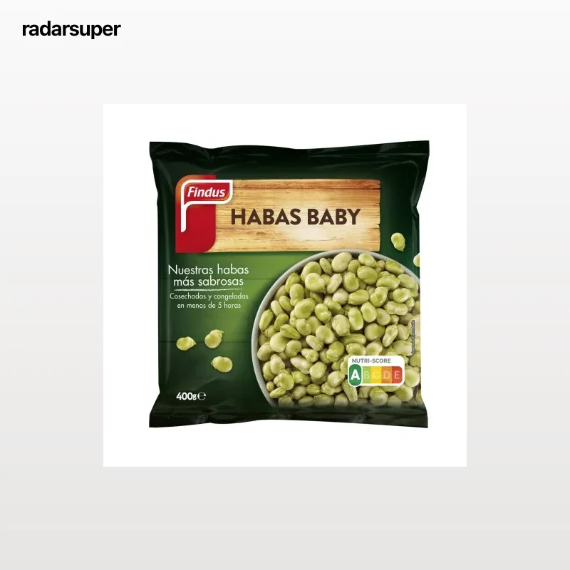 Habas babys Findus 400 g.