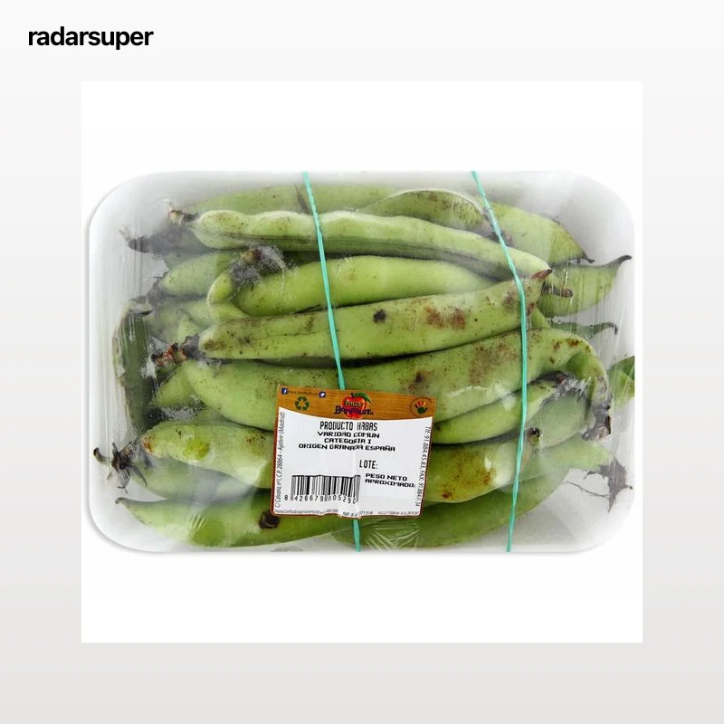 Habas bandeja 500 g.