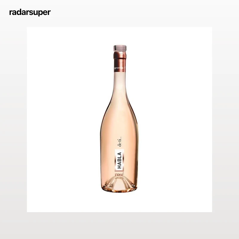 HABLA DE TI Rosé Vino rosado seco con I.G:P Vinos de la Tierra de Extremadura botella 75 cl.