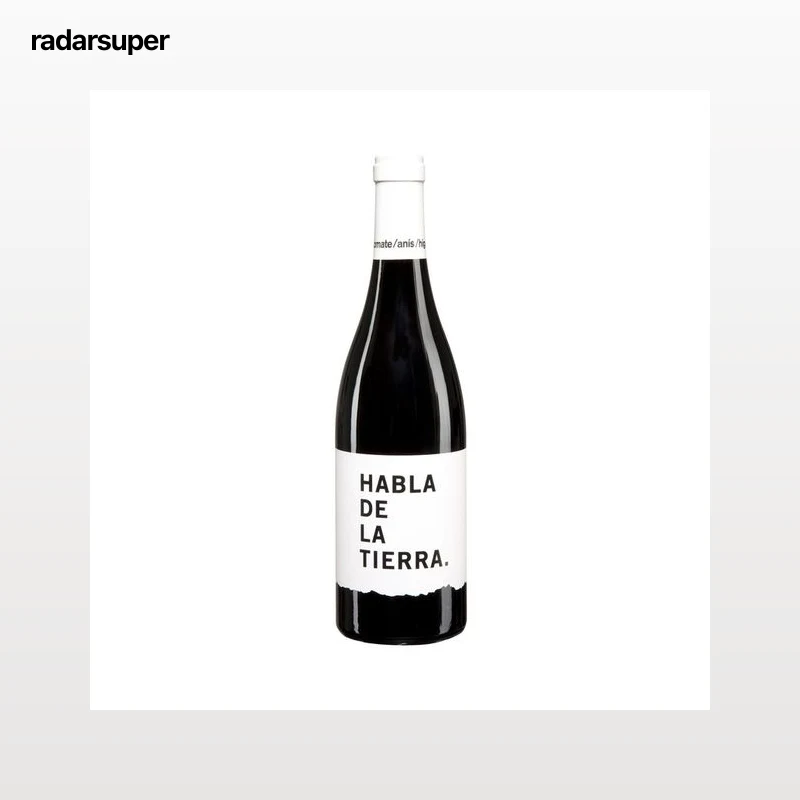 HABLA DE LA TIERRA Vino tinto crianza de la tierra de Extremadura HABLA De la tierra botella de 75 cl.