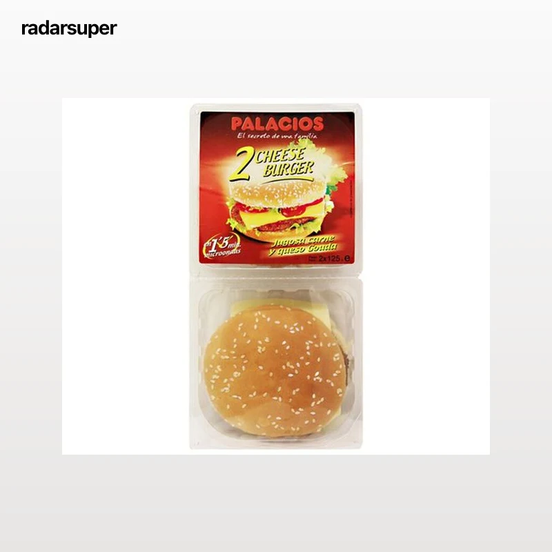 Hamburguesa cheese burguer Palacios pack 2
