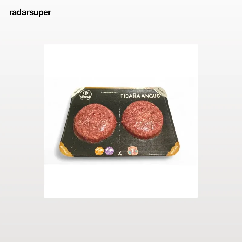 Hamburguesa de picaña Angus de vacuno Carrefour Selección Lord Dani 300 g