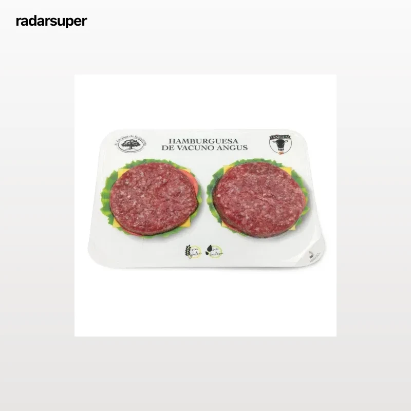 Hamburguesa de vacuno angus El Encinar de Humienta 300 g