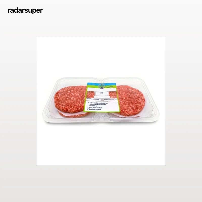 Hamburguesa de vacuno añojo Círculo de Calidad 4x90 g