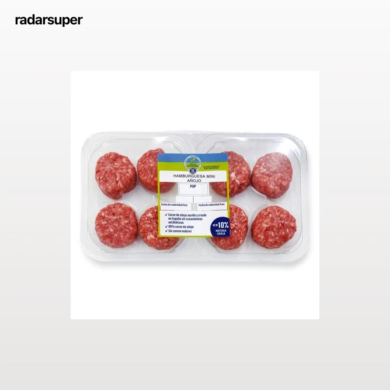 Hamburguesas mini de añojo Círculo de Calidad 280 g