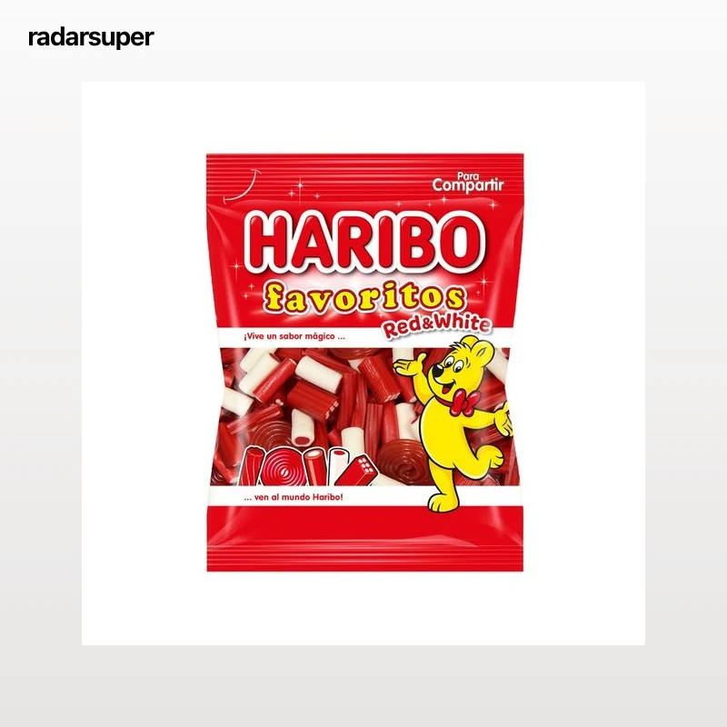 HARIBO FAVORITOS Geles dulces red & white 150 g.