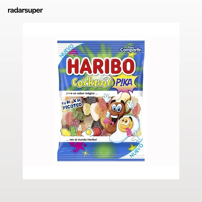 HARIBO Golosina blanda cocktail pica 150 g.