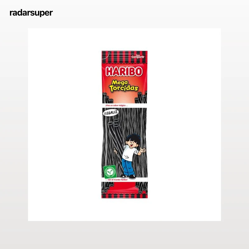 HARIBO Regaliz negro 200 g.