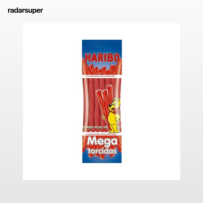 HARIBO Regaliz rojo sabor fresa 200 g.