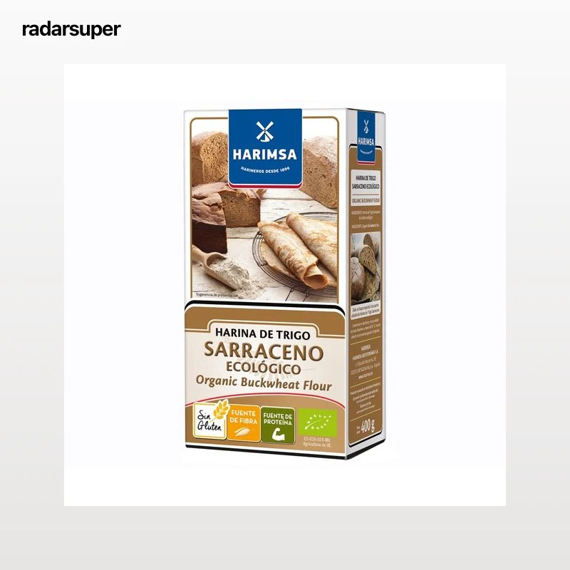 HARIMSA Harina de trigo sarraceno ecológico 400 g.