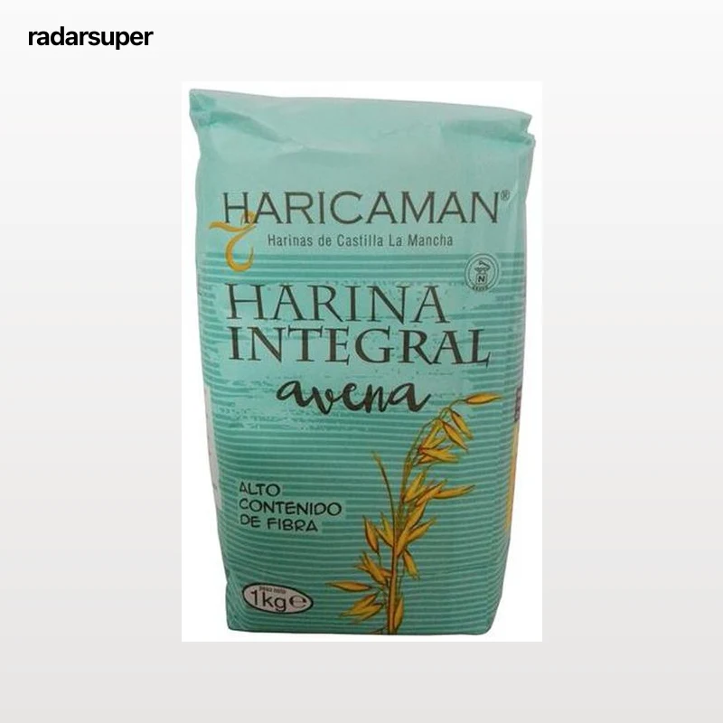 Harina de avena integral Haricaman 1kg