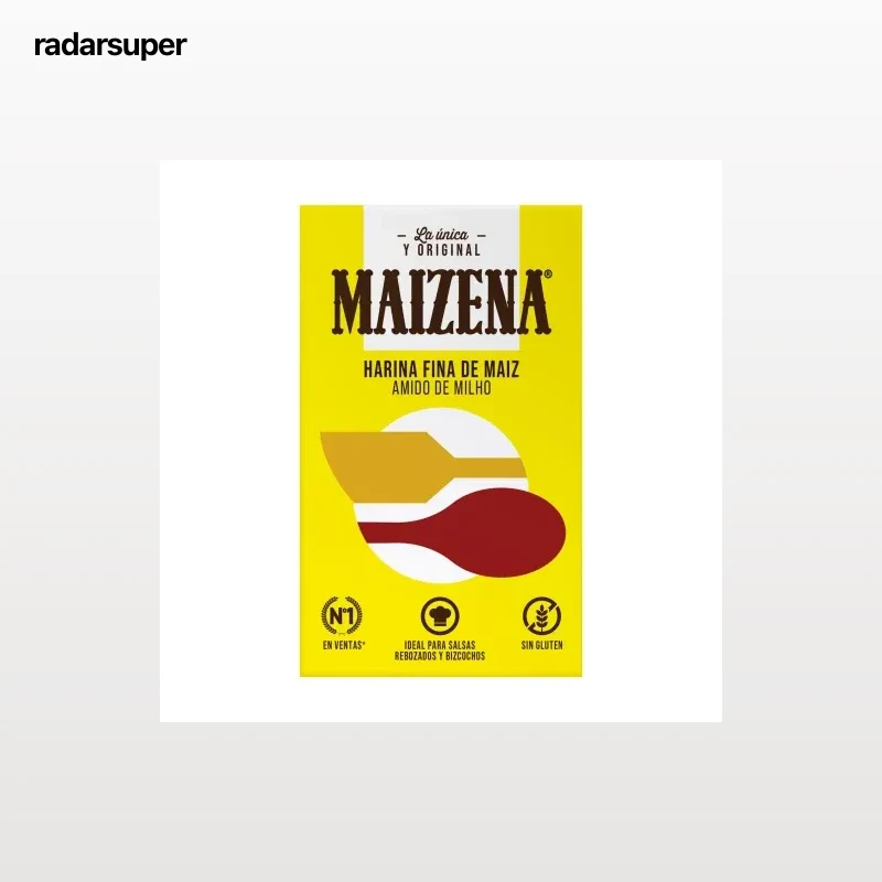Harina de maíz fina Maizena sin gluten 700 g.