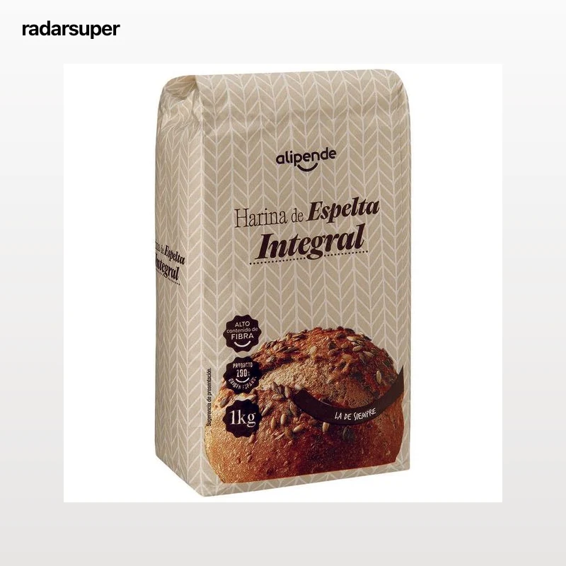 Harina espelta integral alto contenido de fibra Alipende 1kg