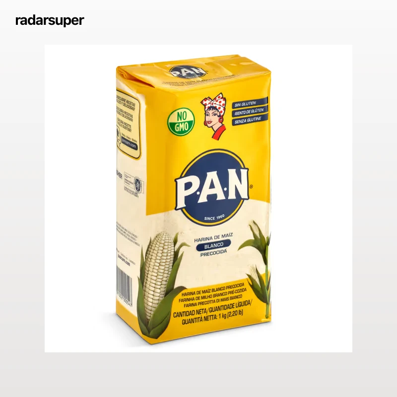 Harina de maíz blanco PAN 1 Kg