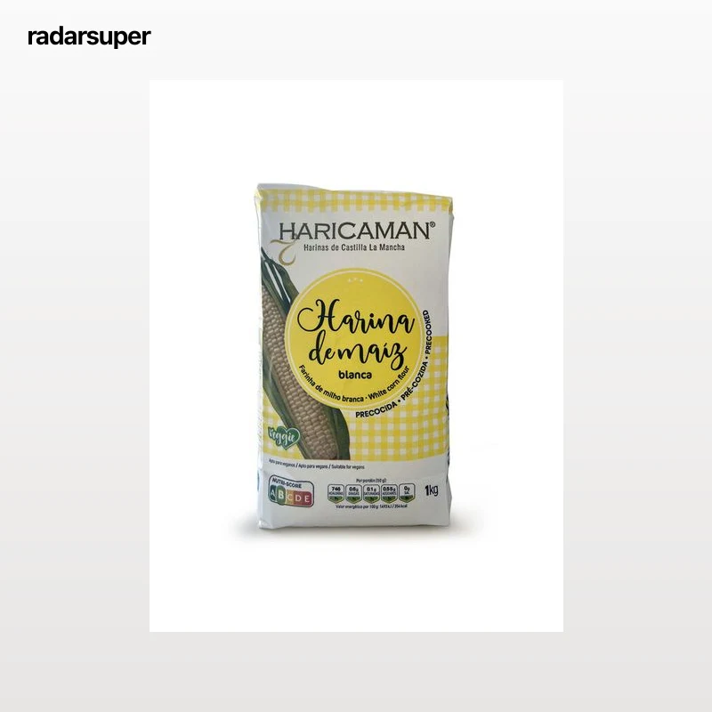 Harina de maíz sin gluten Haricaman 1kg