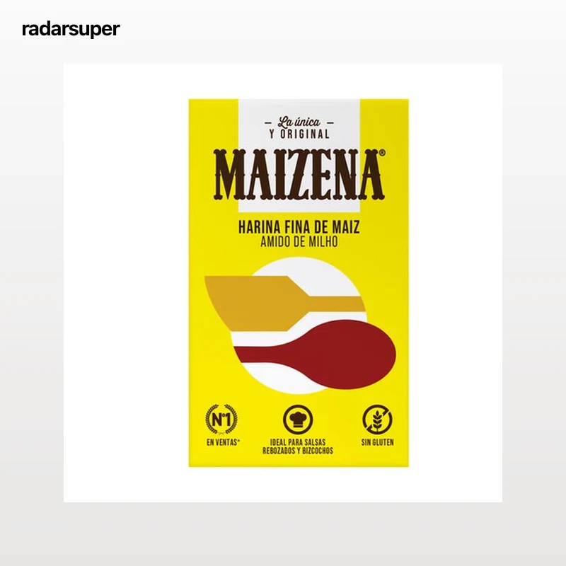 Harina de maíz sin gluten Maizena 400g fina
