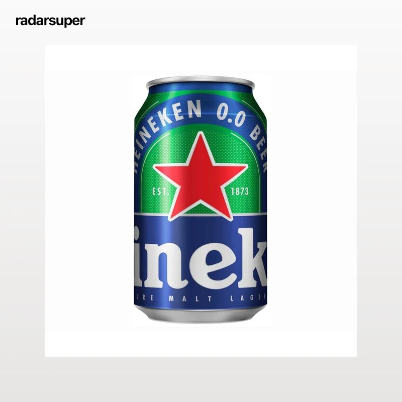 HEINEKEN Cerveza 0,0% lata 33 cl.
